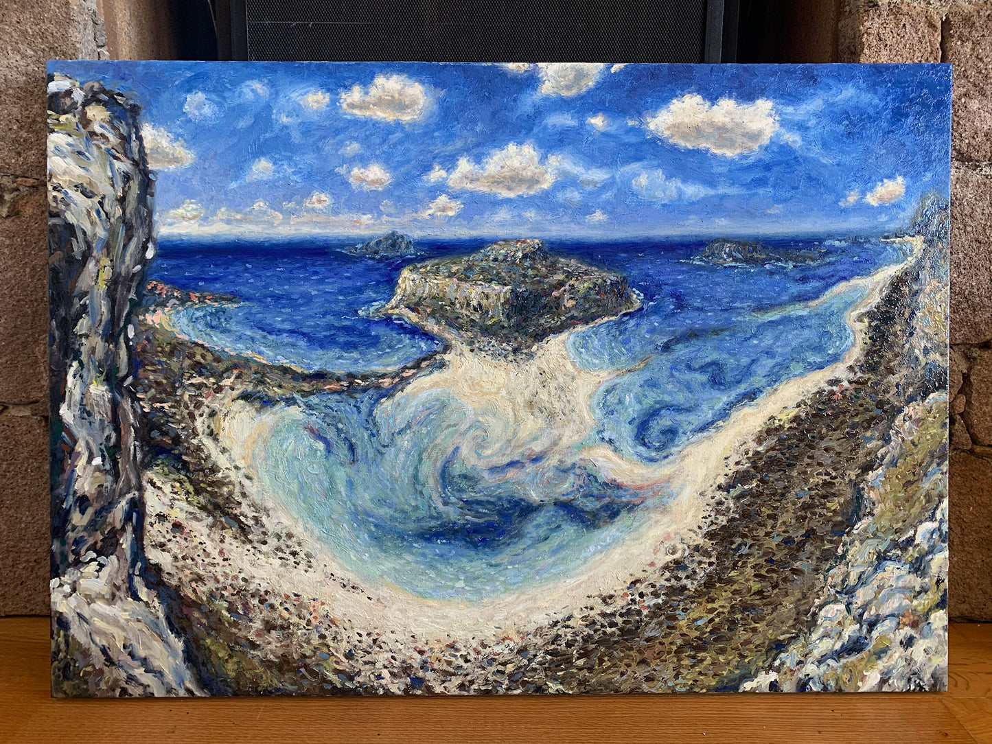 Original Painting: Balos Lagoon, Crete