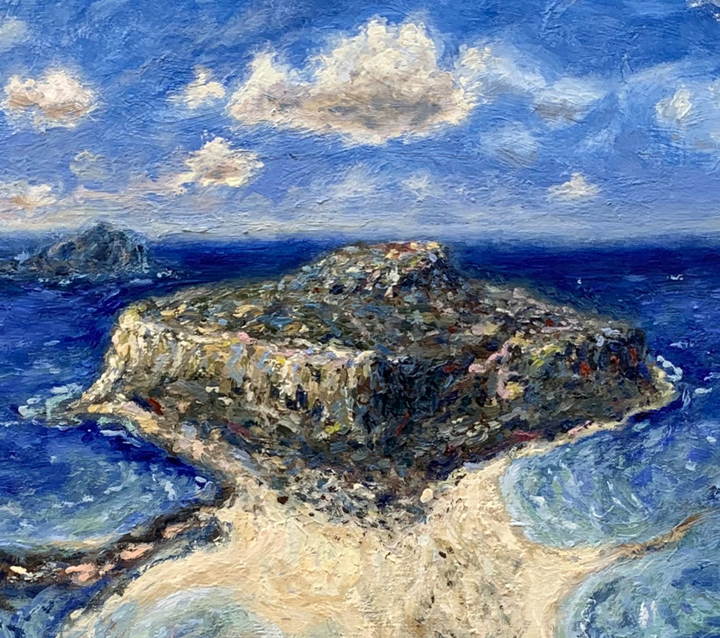 Original Painting: Balos Lagoon, Crete