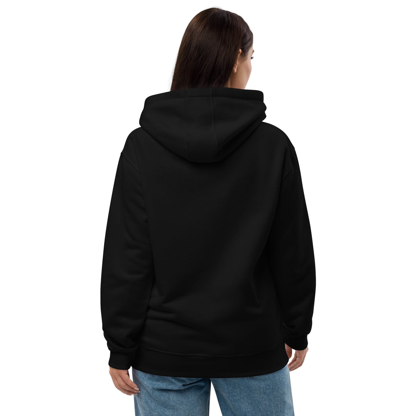 Hoodie: Port of Aegina During Golden Hour Premium Eco Dark