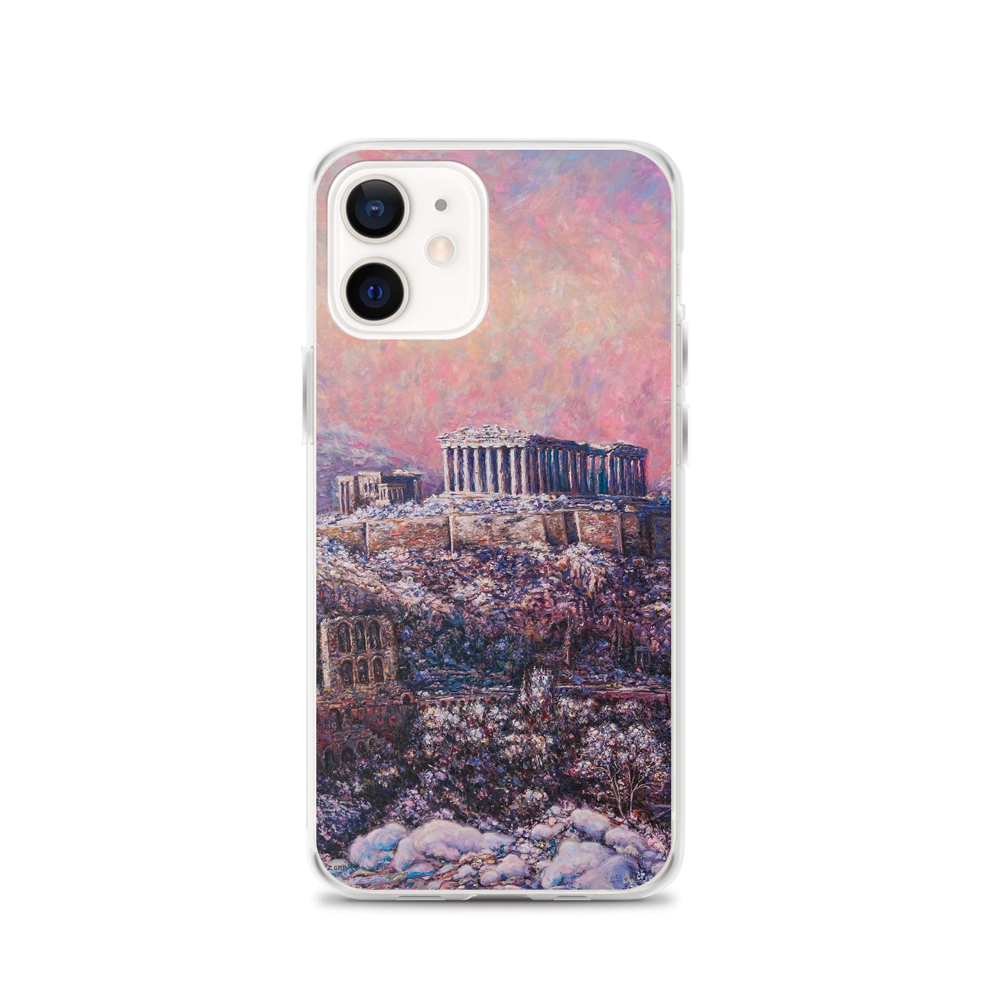 Phone Case: Morning Snow on the Acropolis iPhone