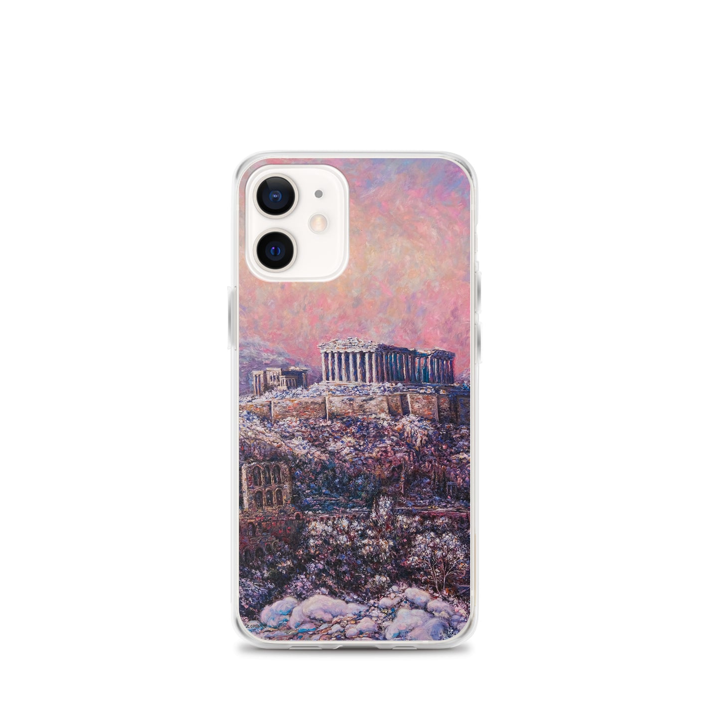 Phone Case: Morning Snow on the Acropolis iPhone