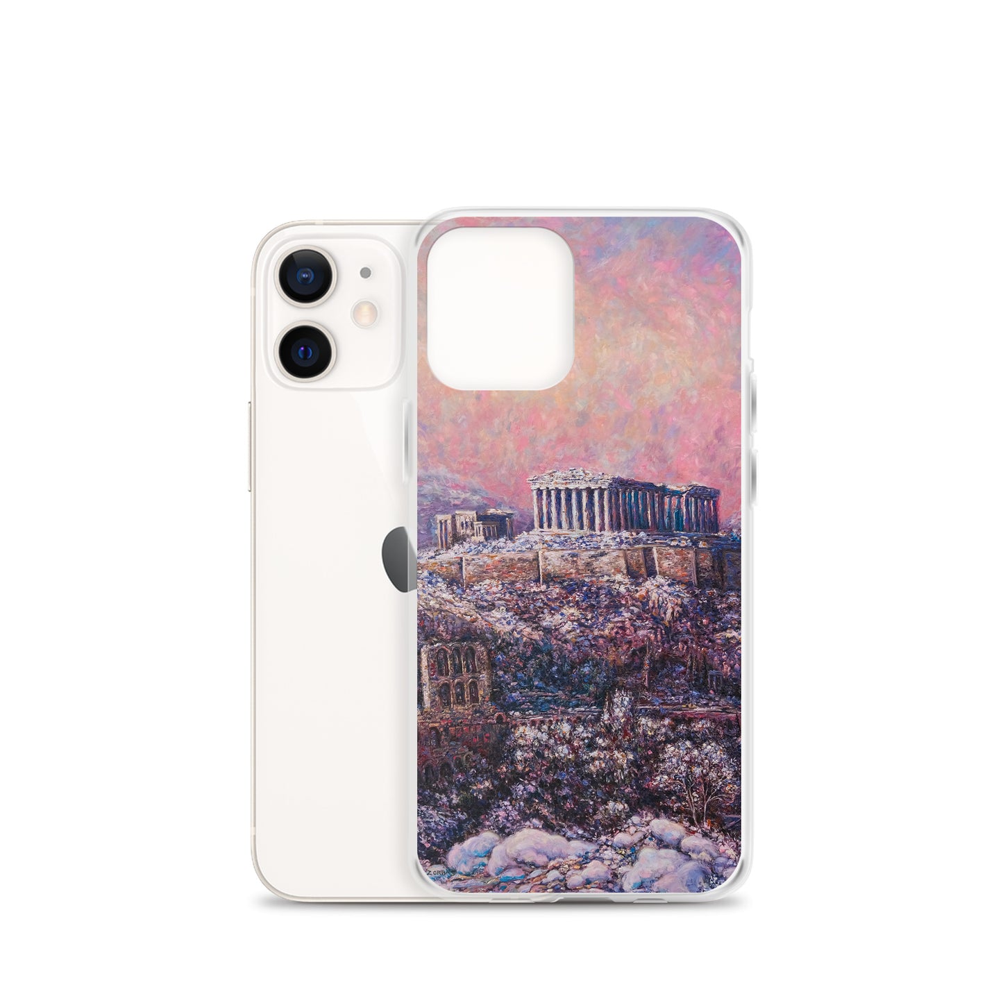 Phone Case: Morning Snow on the Acropolis iPhone