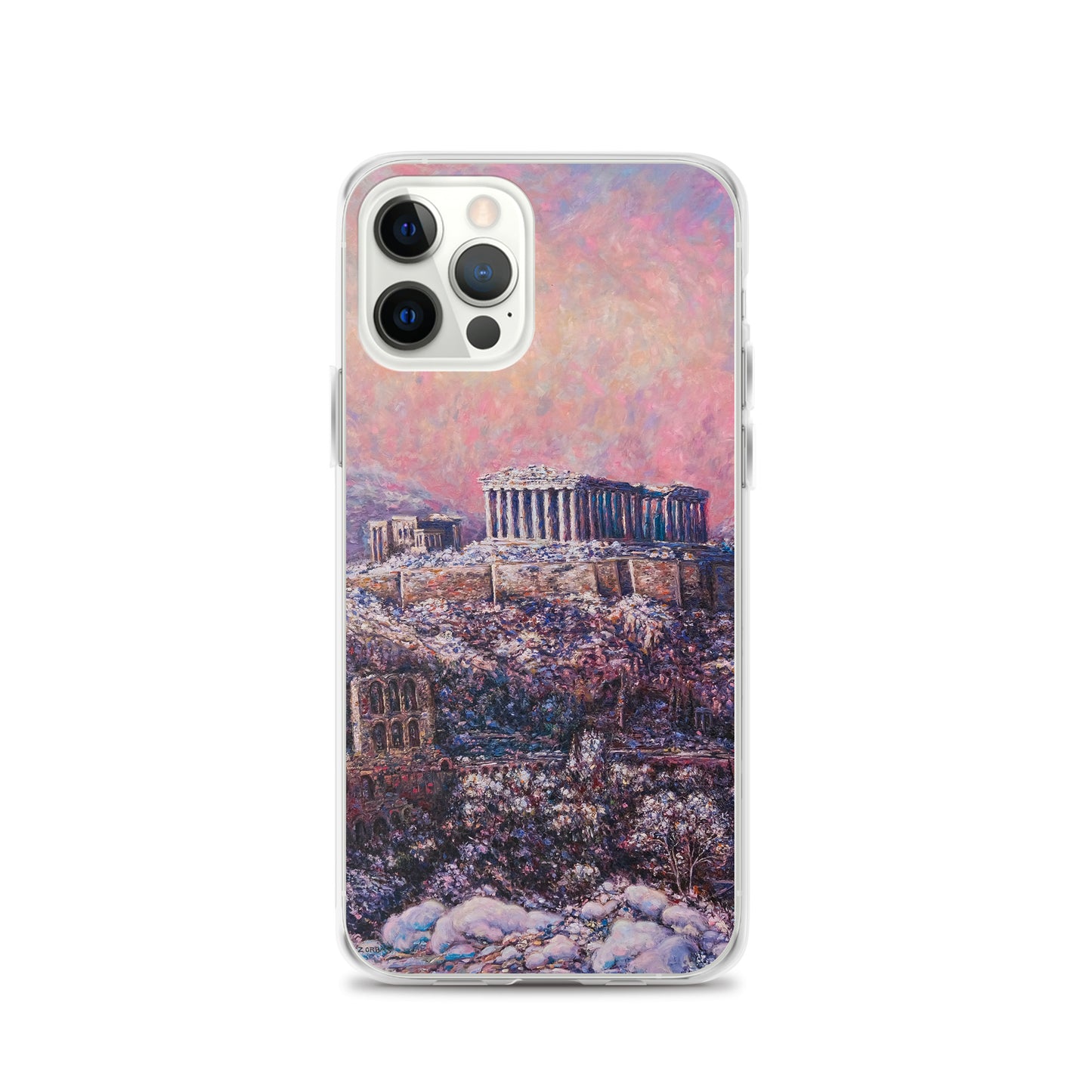 Phone Case: Morning Snow on the Acropolis iPhone