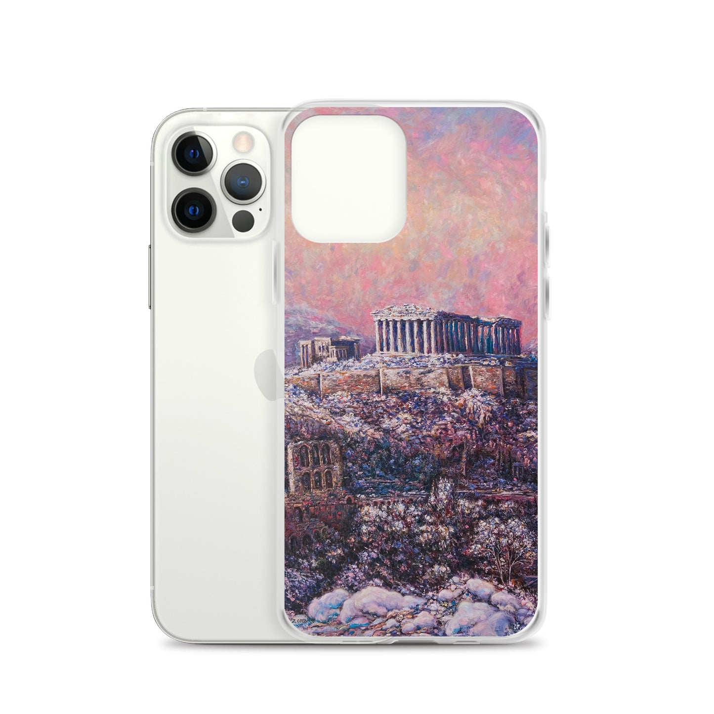 Phone Case: Morning Snow on the Acropolis iPhone