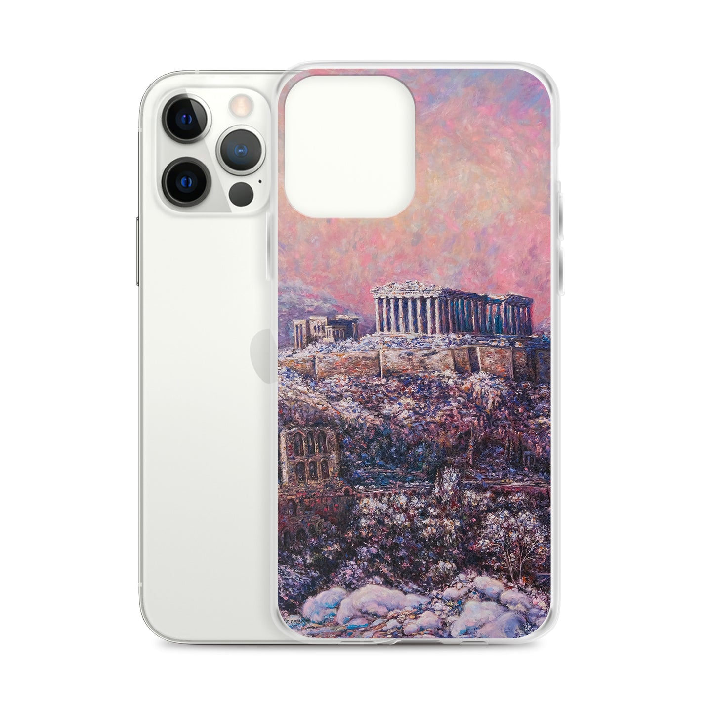 Phone Case: Morning Snow on the Acropolis iPhone