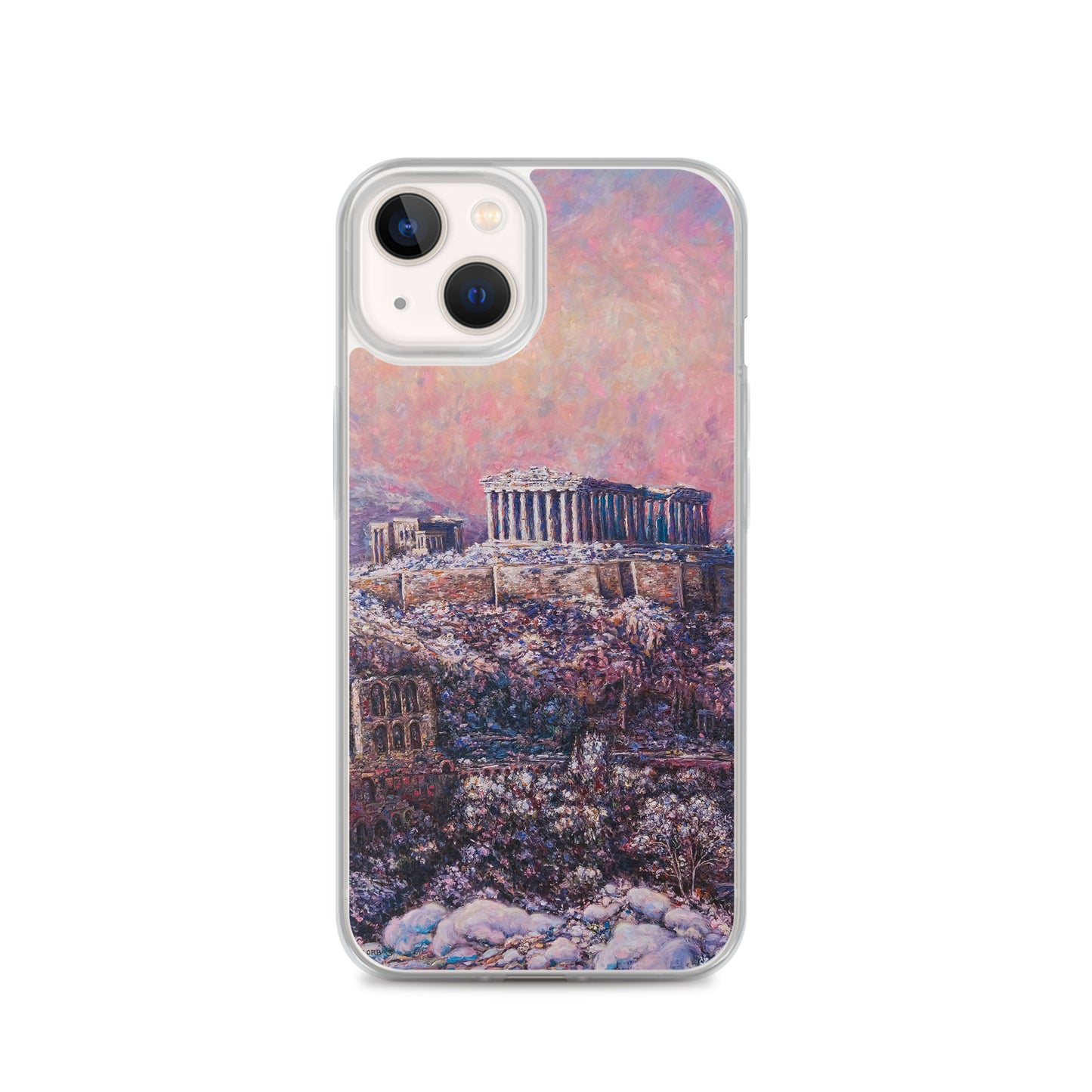 Phone Case: Morning Snow on the Acropolis iPhone