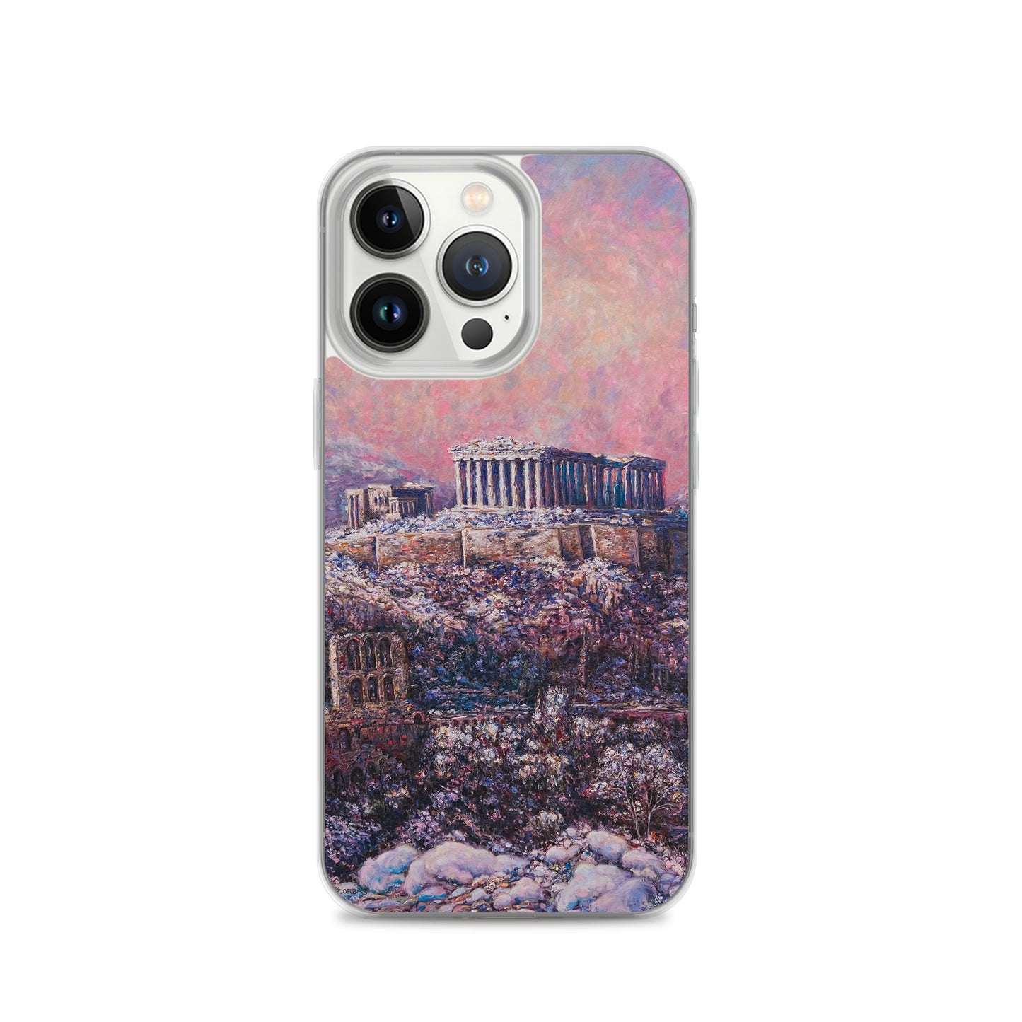 Phone Case: Morning Snow on the Acropolis iPhone