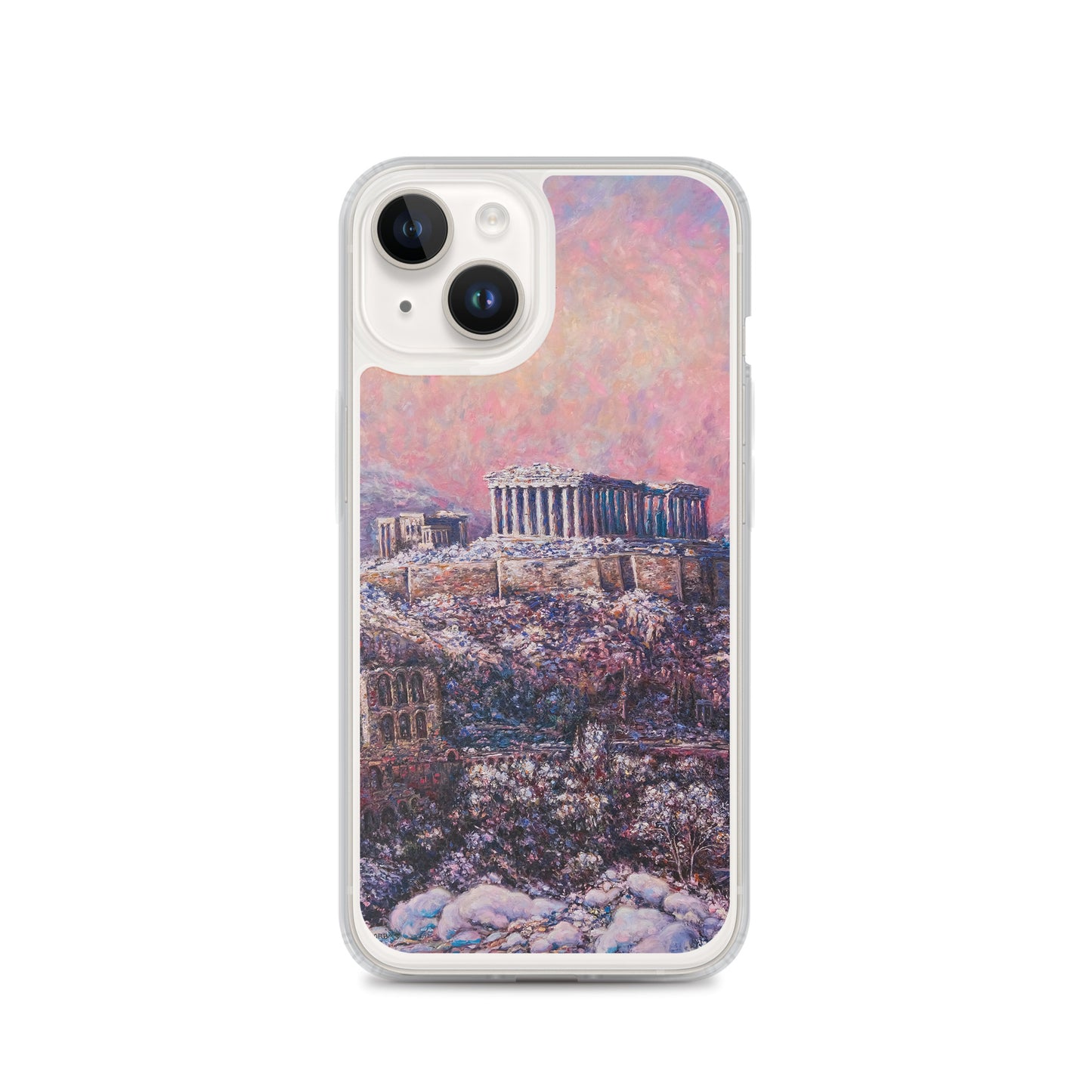 Phone Case: Morning Snow on the Acropolis iPhone