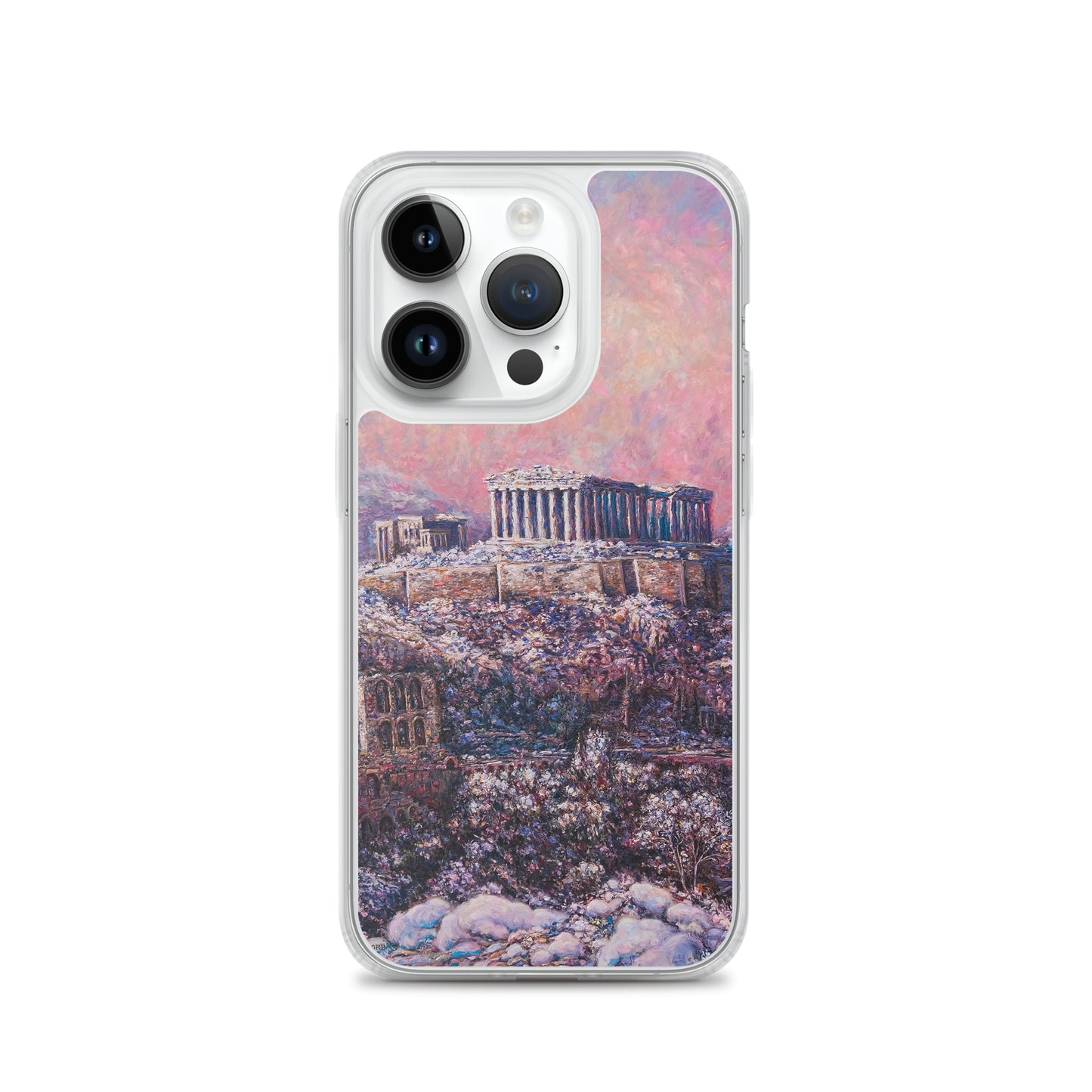 Phone Case: Morning Snow on the Acropolis iPhone