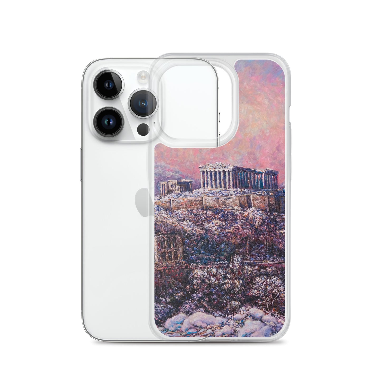 Phone Case: Morning Snow on the Acropolis iPhone