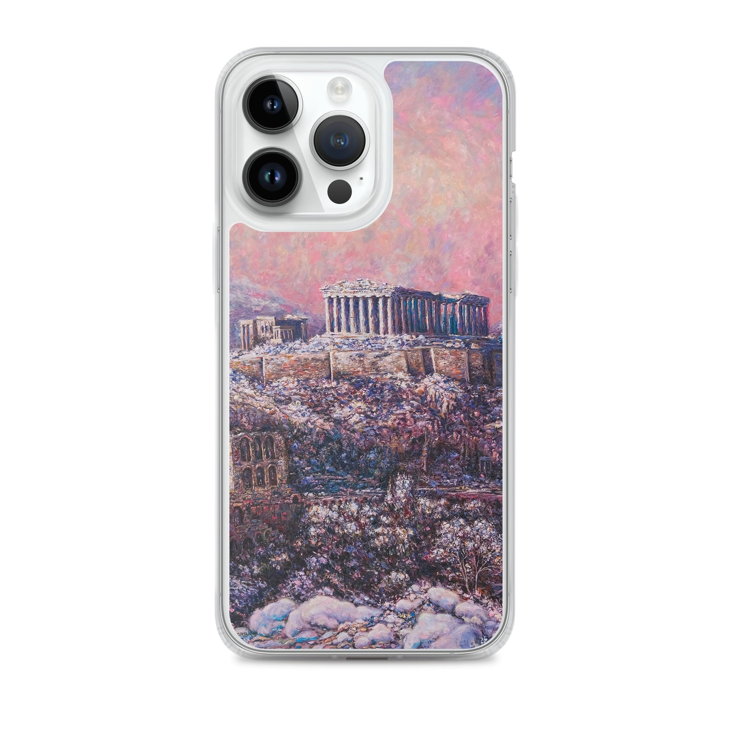 Phone Case: Morning Snow on the Acropolis iPhone