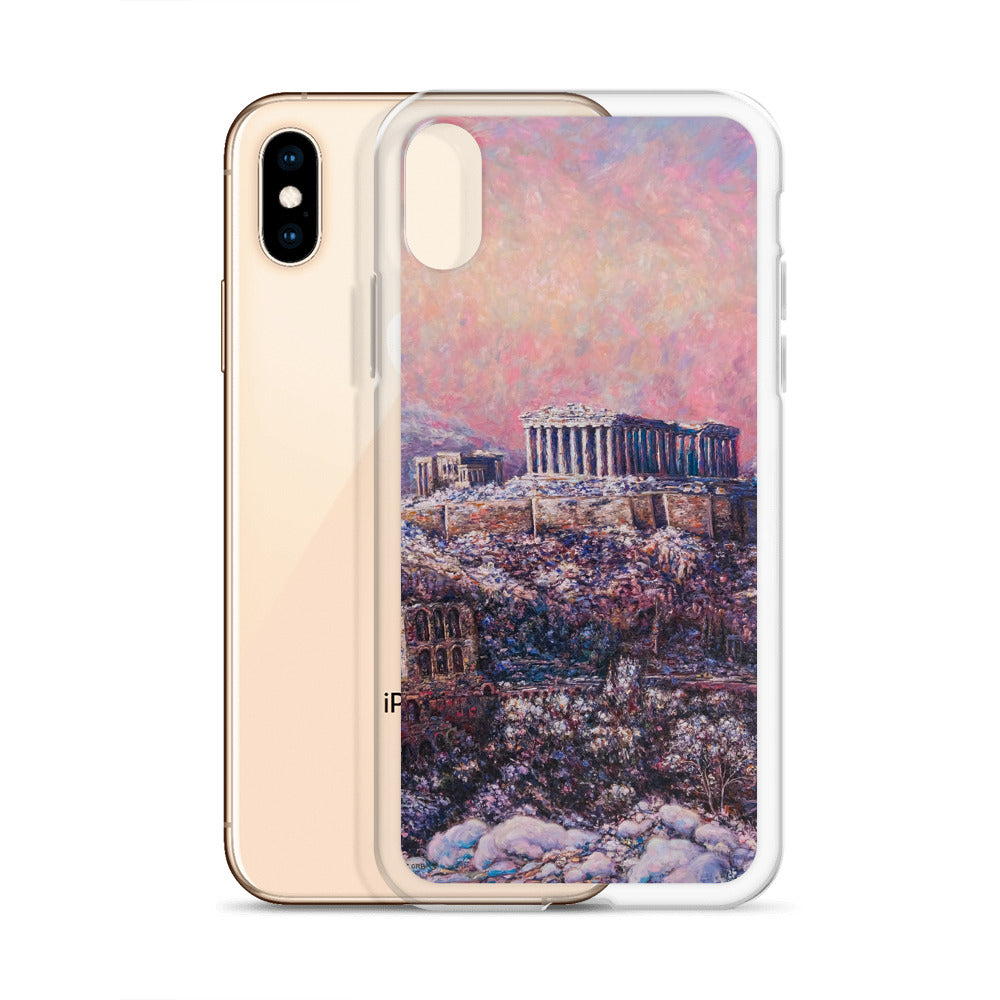 Phone Case: Morning Snow on the Acropolis iPhone