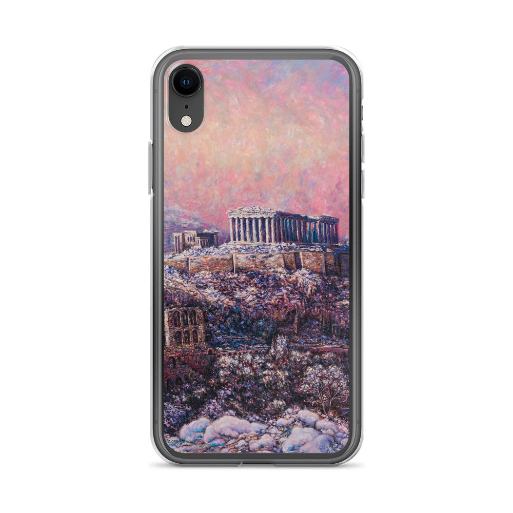 Phone Case: Morning Snow on the Acropolis iPhone