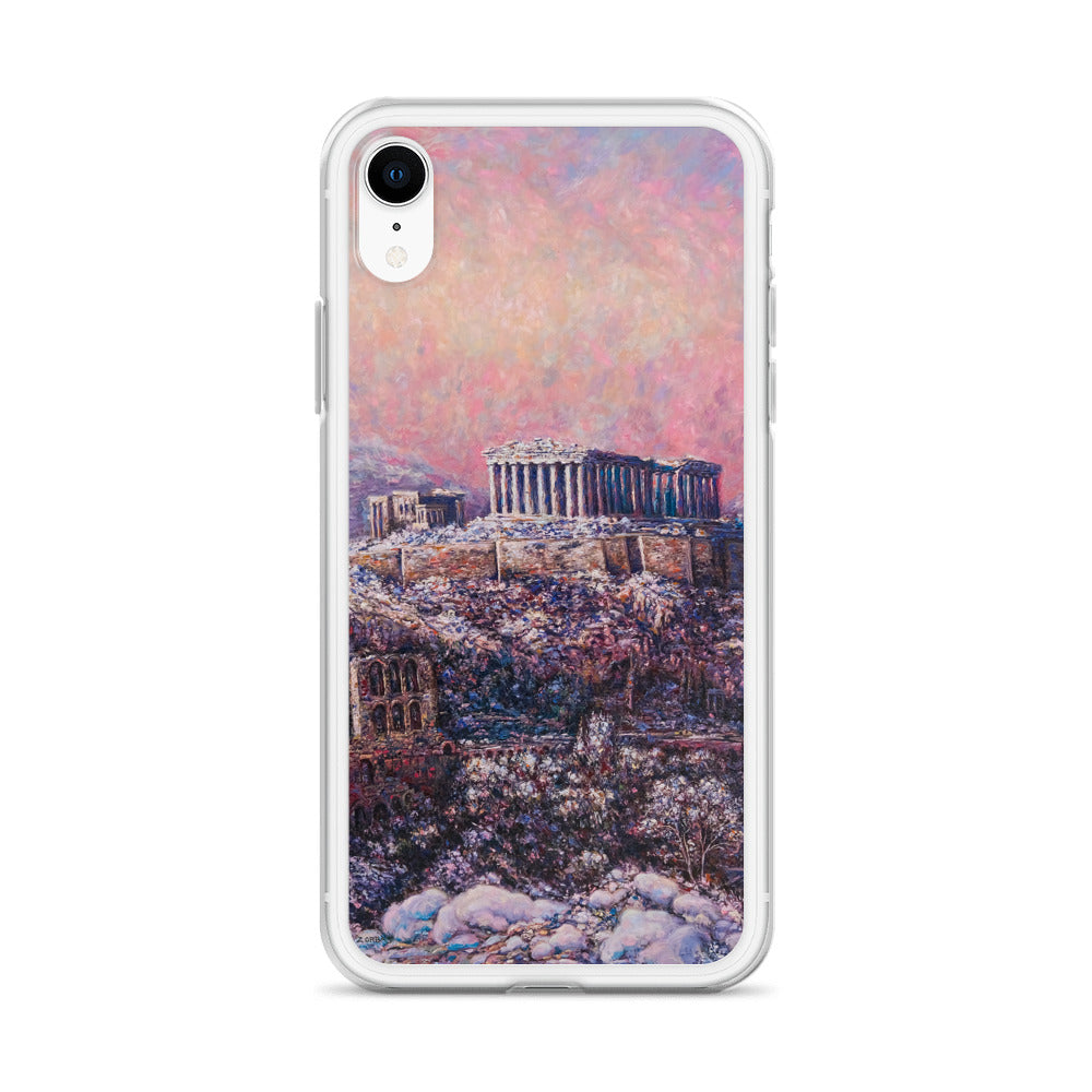 Phone Case: Morning Snow on the Acropolis iPhone