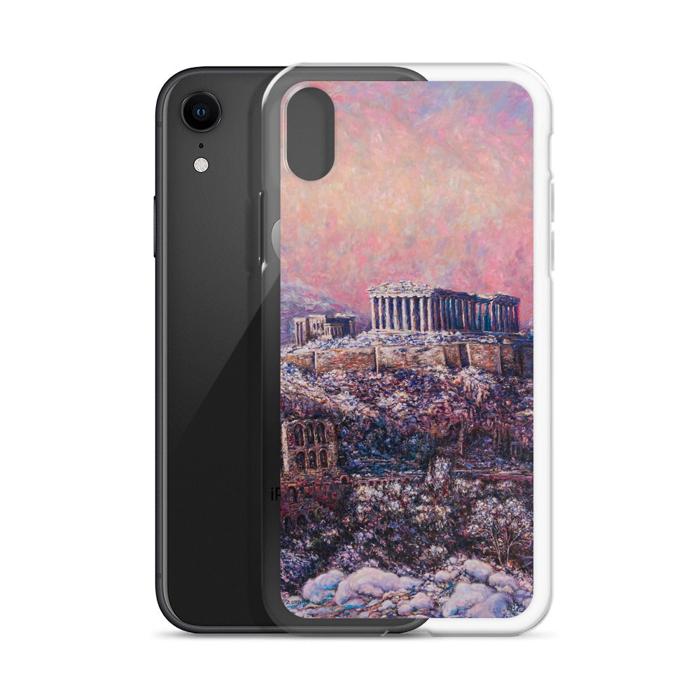 Phone Case: Morning Snow on the Acropolis iPhone