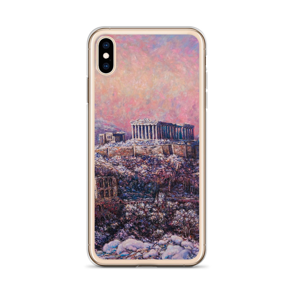 Phone Case: Morning Snow on the Acropolis iPhone