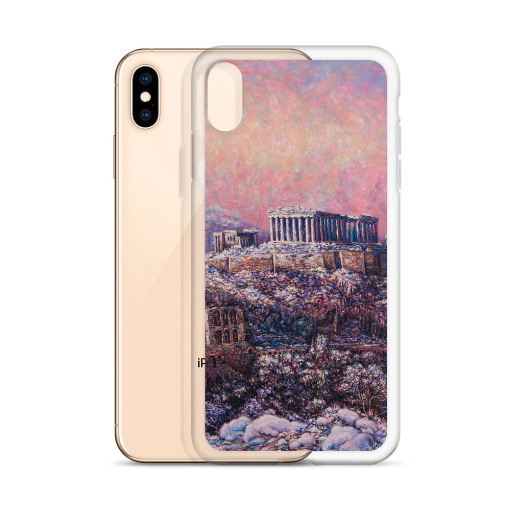Phone Case: Morning Snow on the Acropolis iPhone