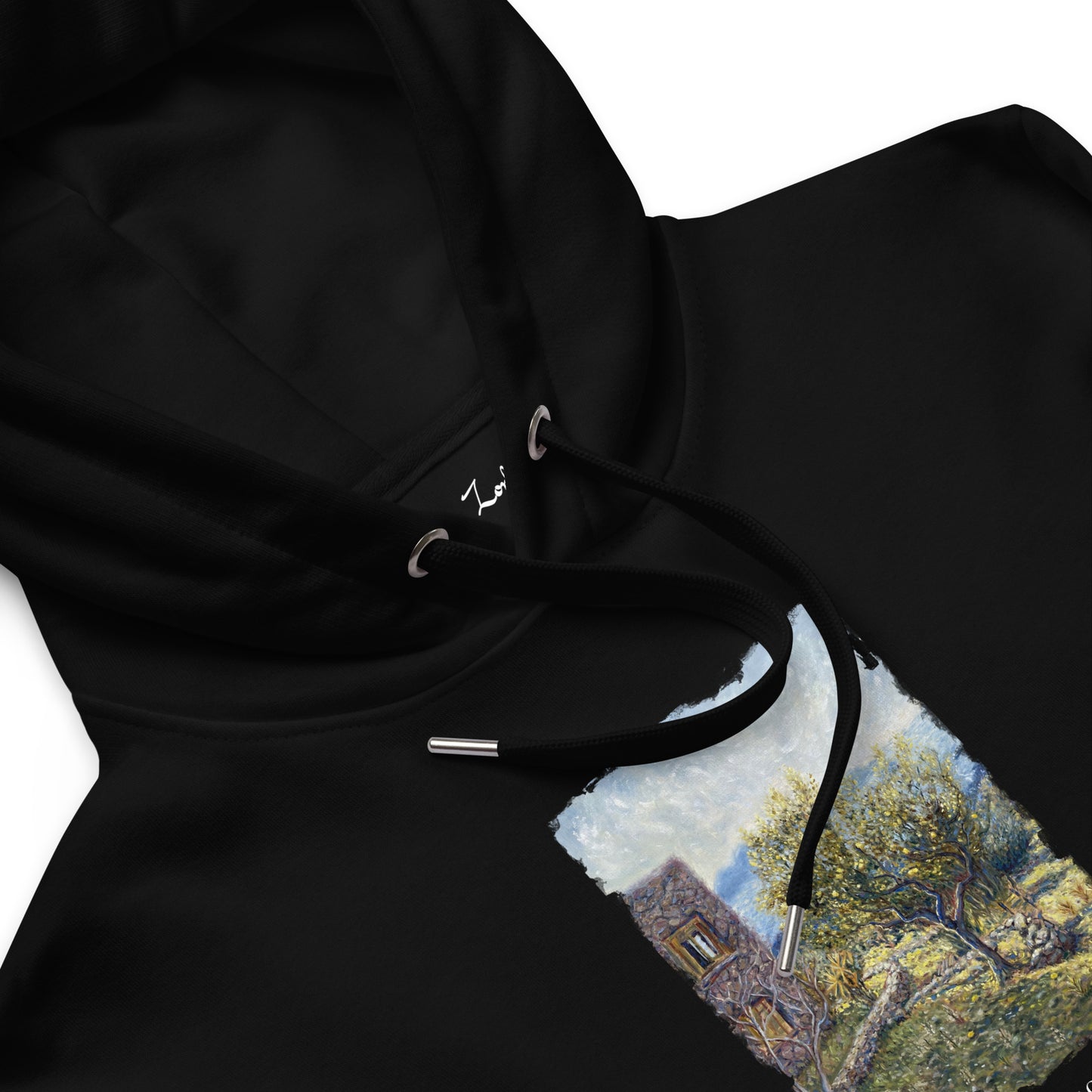 Hoodie: Lemon Tree in Aegina Premium Eco Dark