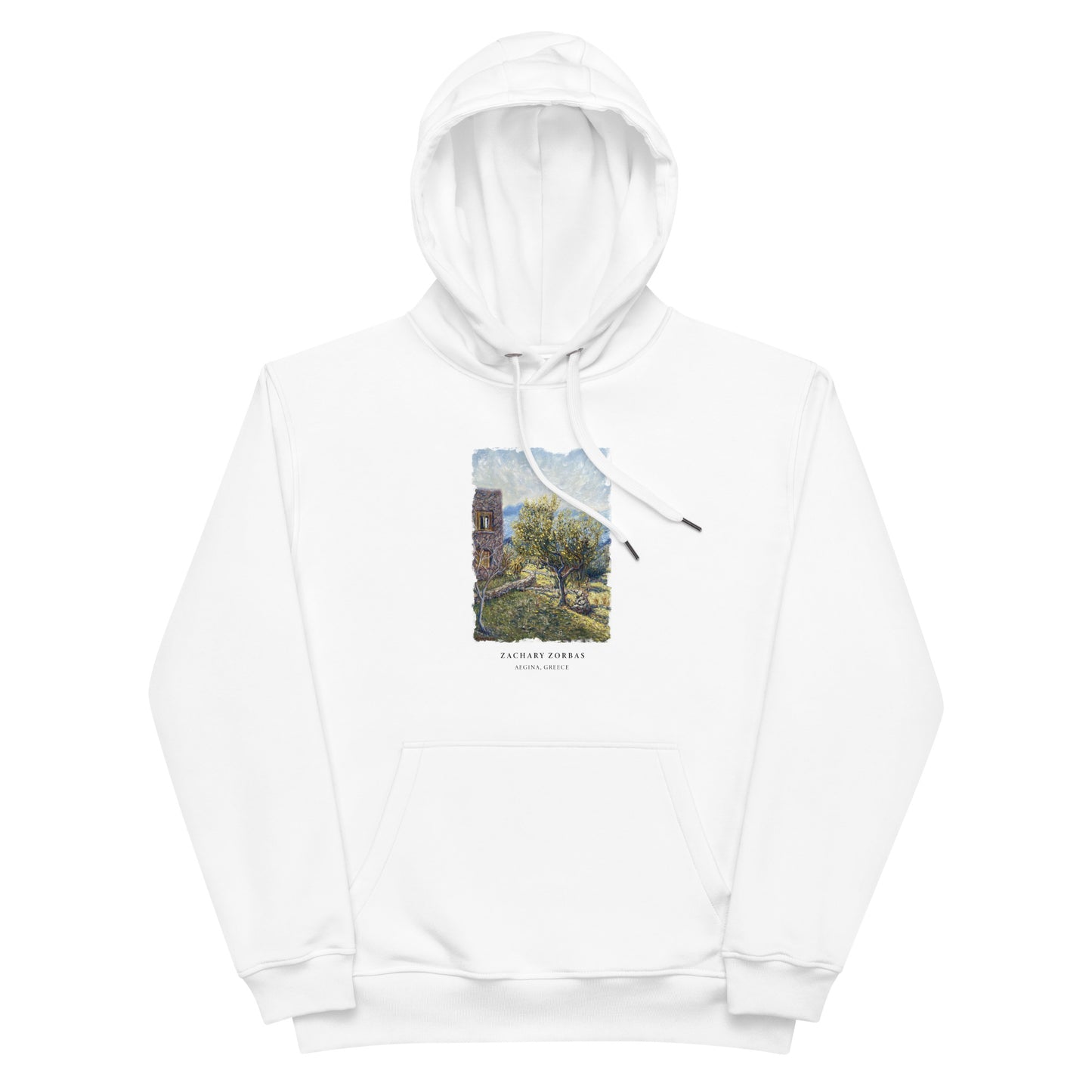 Hoodie: Lemon Tree in Aegina Premium Eco