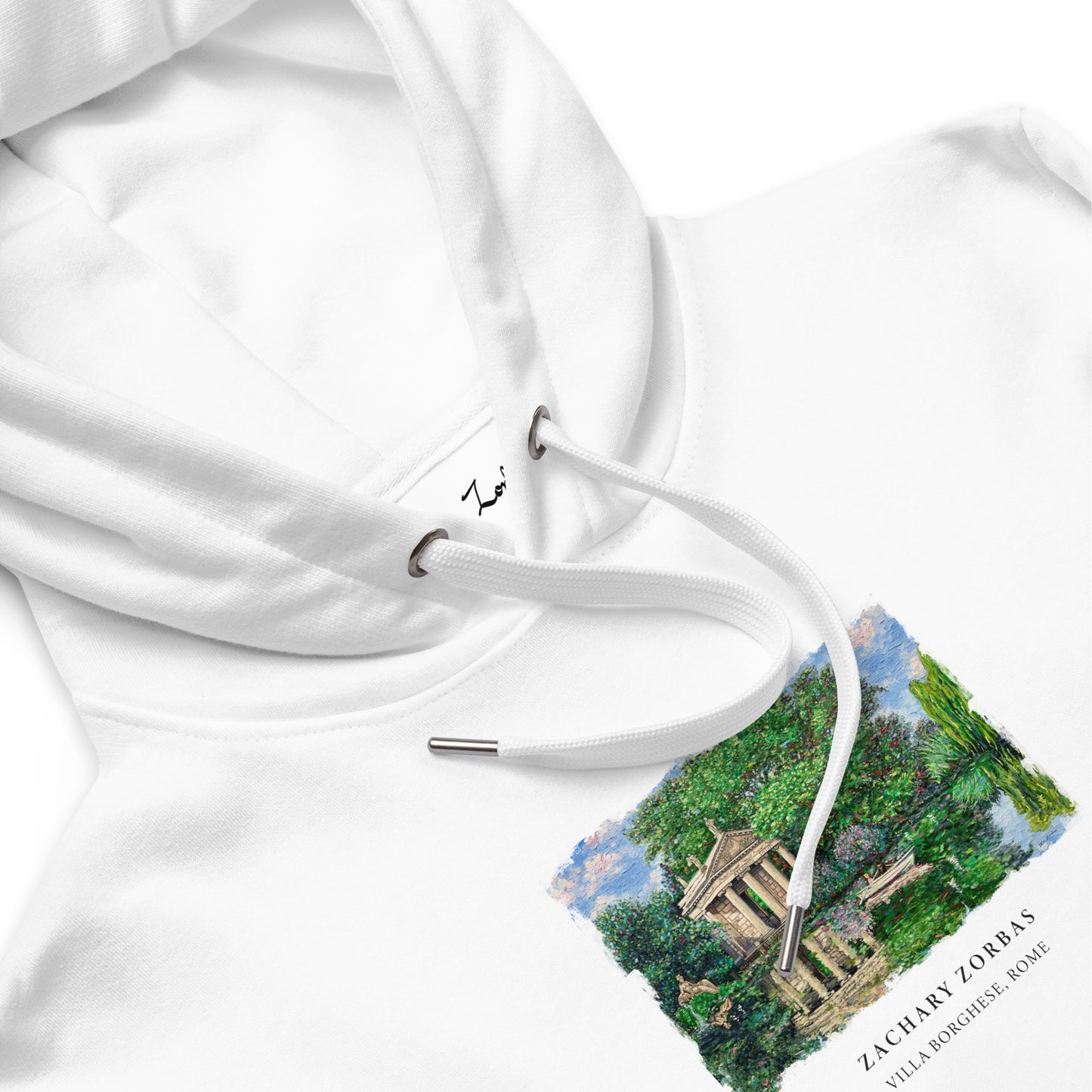 Hoodie: Villa Borghese Rome Premium Eco