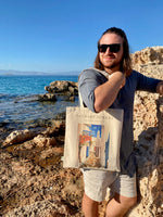 Tote Bag Organic: Mykonos Town