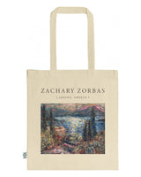 Tote Bag Organic: View of the Saronic Gulf from Tzikides Aegina
