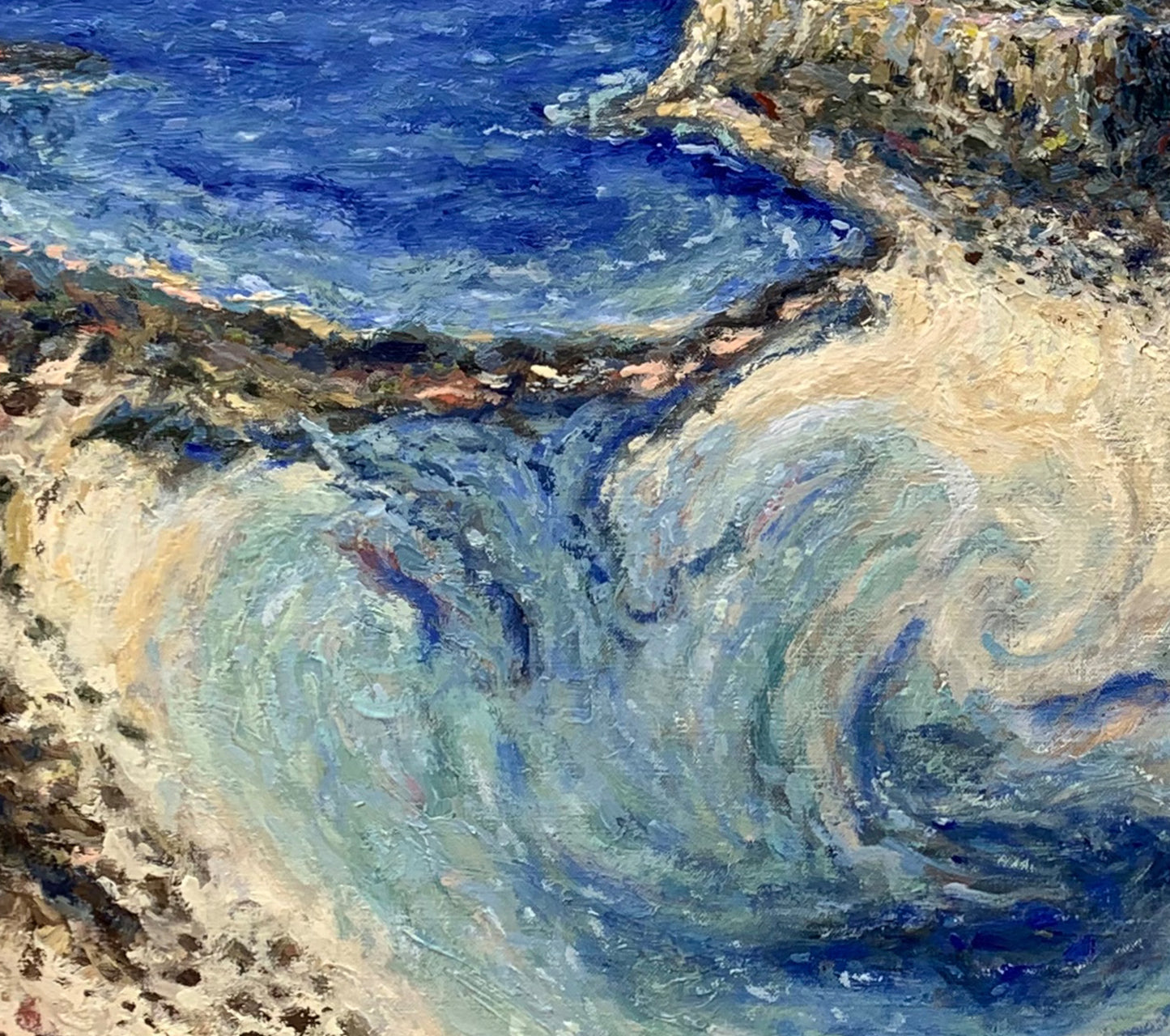 Original Painting: Balos Lagoon, Crete