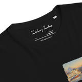 T-Shirt: Port of Aegina During Golden Hour Unisex Organic Cotton Left