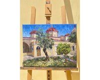 Original Painting: Cathedral of Aegina