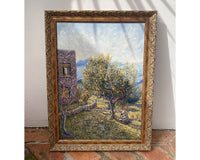 Original Painting: Lemon Tree at Home in Aegina