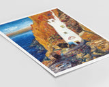 Art Print: Hozoviotissa Monastery During Sunrise, Amorgos