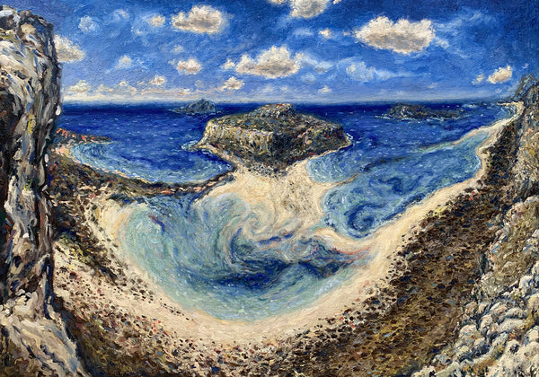 Canvas Print: Balos Lagoon