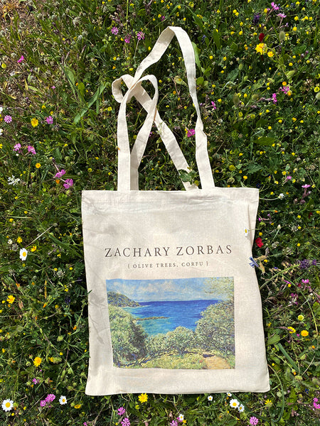 Tote Bag: Olive Trees in Corfu