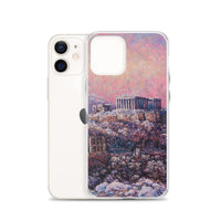 Phone Case: Morning Snow on the Acropolis iPhone