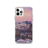 Phone Case: Morning Snow on the Acropolis iPhone