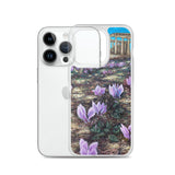 Phone Case: Cyclamen Flowers at Afaia Temple iPhone