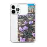 Phone Case: Cyclamen Flowers at Afaia Temple iPhone