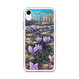 Phone Case: Cyclamen Flowers at Afaia Temple iPhone
