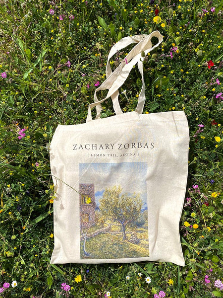 Tote Bag: Lemon Tree at Home Aegina