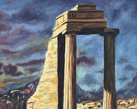 Art Print: Acropolis of Lindos, Rhodes