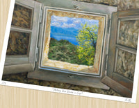 Limited Edition: Mulberry House Window in Corfu Print