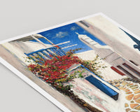 Art Print: Mykonos Town