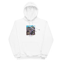Hoodie: Cyclamen Flowers at Afaia Temple Premium Eco