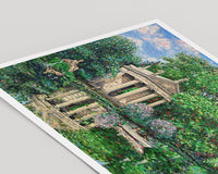 Art Print: Temple of Aesculapius in Villa Borghese, Rome
