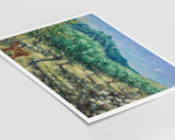 Art Print: Walking in the Olive Grove with Toby