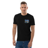 T-Shirt: Thessaloniki in Memory Unisex Organic Cotton Dark Left