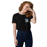 T-Shirt: Thessaloniki in Memory Unisex Organic Cotton Dark Left