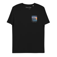 T-Shirt: Cape Sounio Temple of Poseidon Unisex Organic Cotton Left