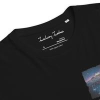 T-Shirt: Cape Sounio Temple of Poseidon Unisex Organic Cotton Left
