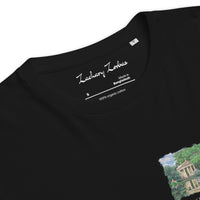 T-Shirt: Villa Borghese Rome Unisex Organic Cotton Left